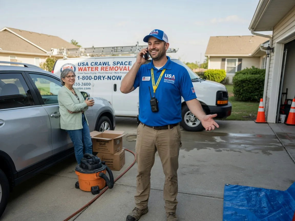 Crawl Space Water Removal Milford, TX FAQs